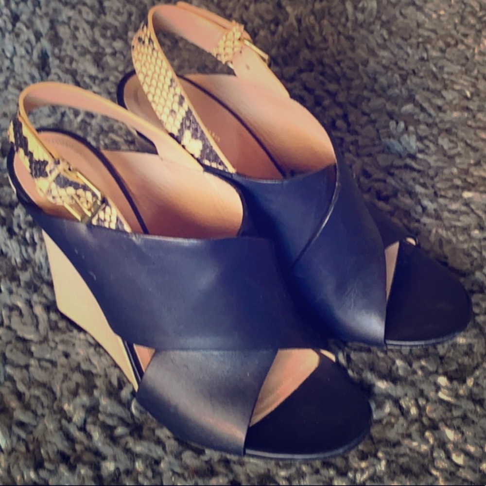Celine wedge heel sandals
